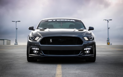 Modern sedan car - Car insurance protection